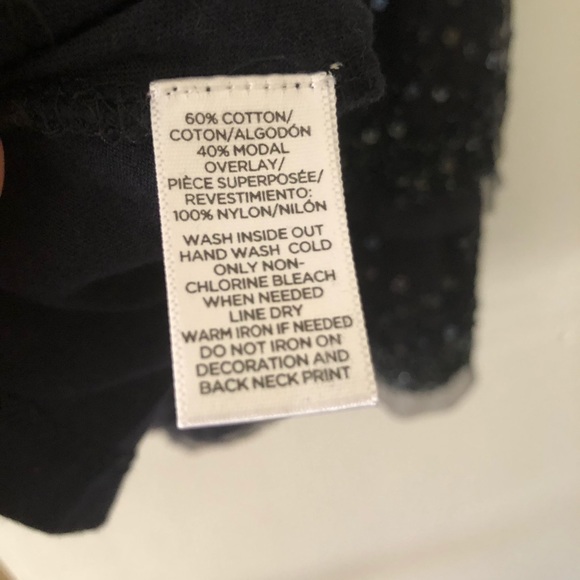 Cute Loft Black Size L Embellished Tank - Picture 4 of 4